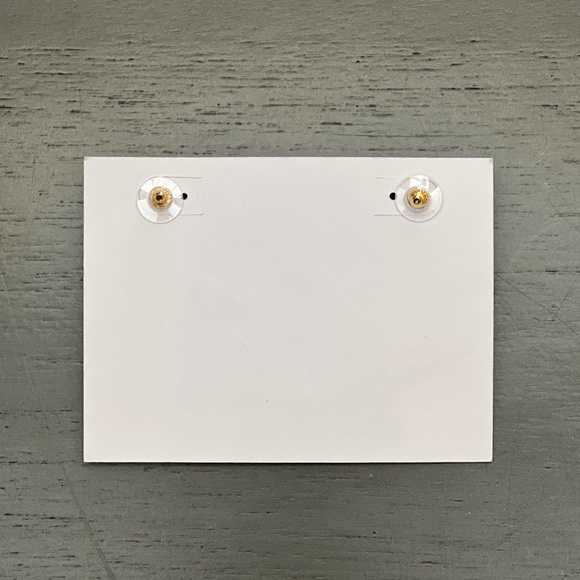 🦜Yellow Orange Crystal Cockatiel Perched Bird Feather Plume Boho 1.25" Earrings - Picture 3 of 3